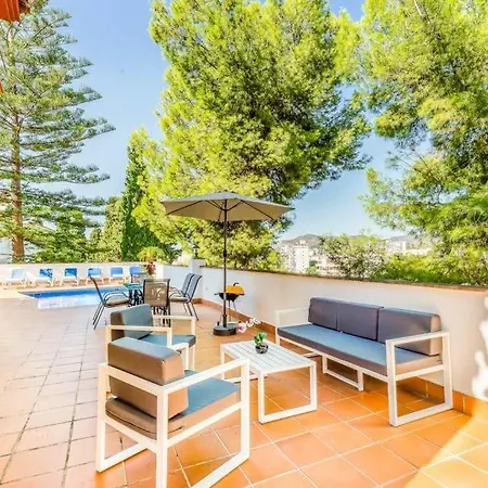 Sleeps 6 Pool Air Con Wifi Villa Nerja